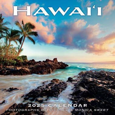 2025 Hawaii Landscapes - 11"x11" Wall Calendar
