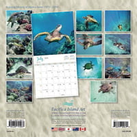2025 Hawaiian Sea Turtles - 11"x11" Wall Calendar